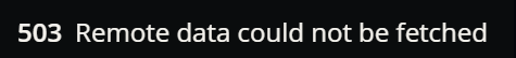 this error